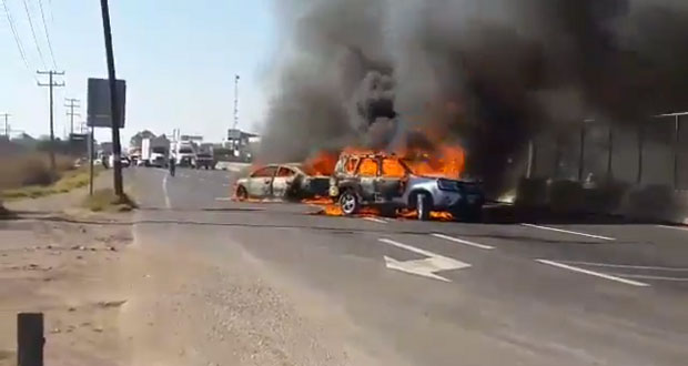 Operativos antihuachicol desatan bloqueos carreteros en Guanajuato