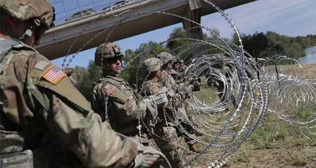 EU enviará soldados a frontera sur para instalar barreras de alambre