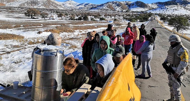Declaran emergencia en 38 municipios de Sonora por heladas y nevada