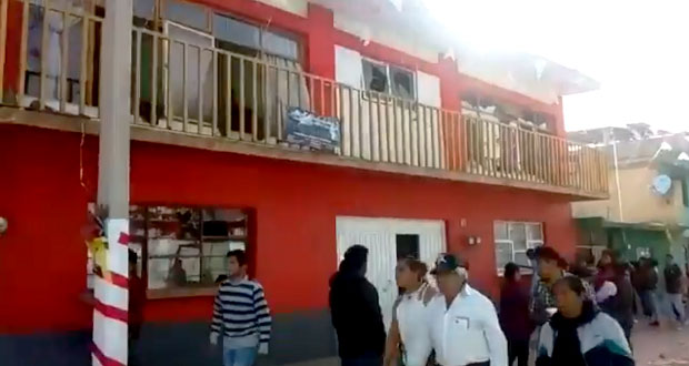 Explosión de pirotecnia en procesión de Ciudad Serdán deja 5 heridos