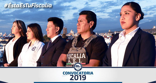 Fiscalía de Puebla abre vacantes para agentes, peritos y analistas