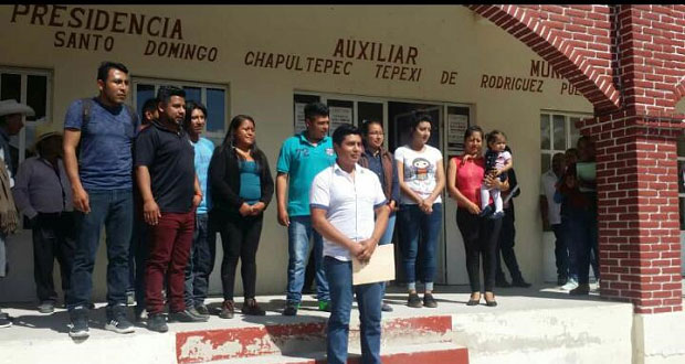 Edil de Tepexi invita a presidentes auxiliares a trabajar unidos