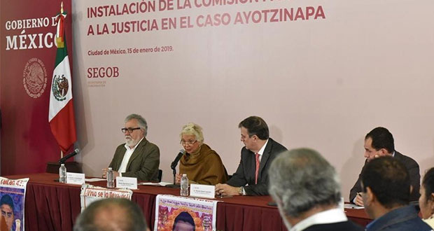 Prevén dar resultados de comisión para Ayotzinapa en 6 meses