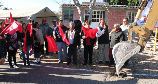 Inicia ampliación de red de agua en Tula, Tepexi de Rodríguez