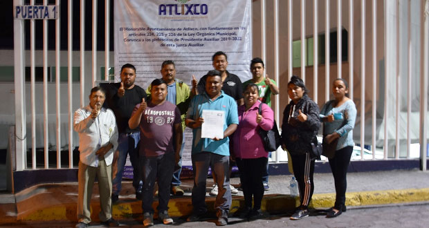 Reportan registro de 2 últimas planillas para elecciones en Atlixco