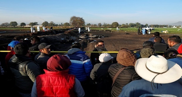 Sube a 66 los muertos por explosión en ducto de Hidalgo; hay 76 heridos