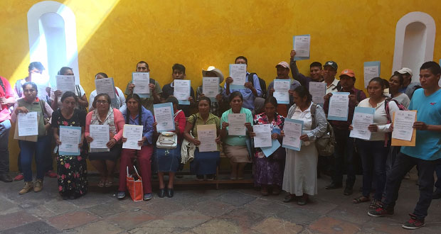 Antorcha apoya a campesinos para obtener constancia de ejidatarios