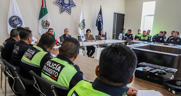 Asumen nuevas funciones 55 mandos medios en la Ssptm de Puebla