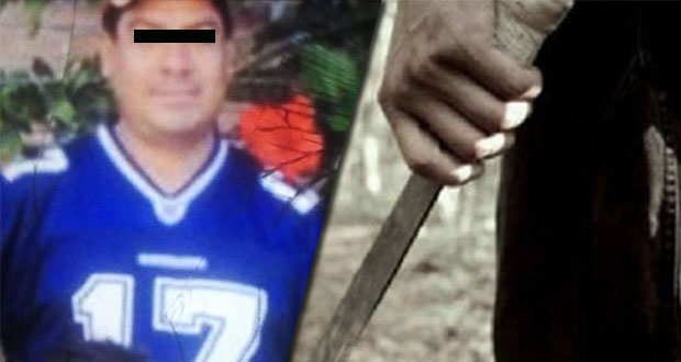 Hombre machetea a su esposa dentro de su casa en Izúcar