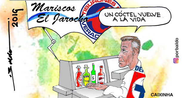 Caricatura: Caixinha busca un "vuelve a la vida" en Veracruz