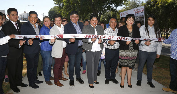 Con inversión de 5 mdp, Pérez entrega su primera obra en San Andrés