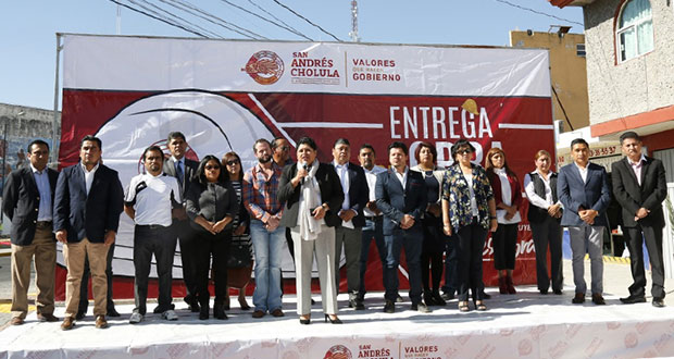 En San Andrés entregan segunda obra en gestión de Karina Pérez