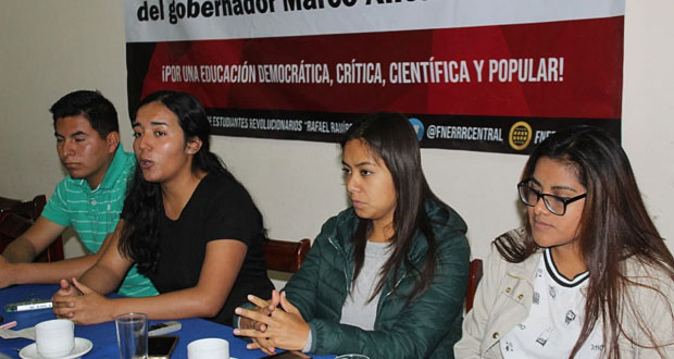 Exigen a gobierno de Tlaxcala equipamiento para casa de estudiantes