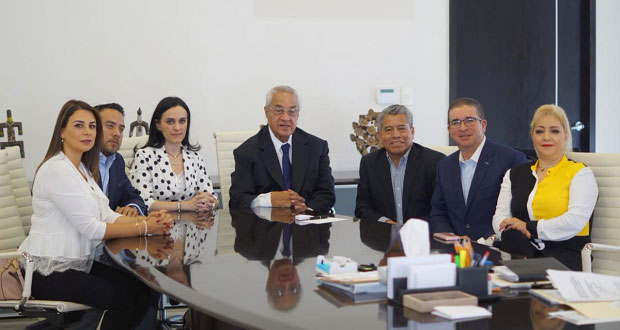 Pacheco y bancada del PAN en Congreso plantean trabajo coordinado