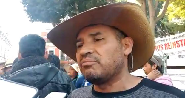 Pobladores de Canoa protestan y piden anular plebiscito