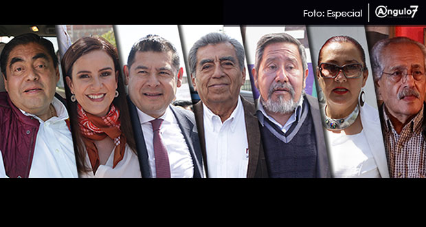 Barbosa, De la Sierra, Armenta y 4 más buscan candidatura de Morena en Puebla