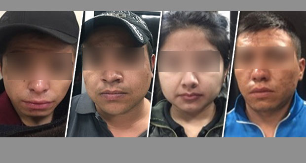 Procesan a 4 de banda ligada a robos a transeúntes en capital