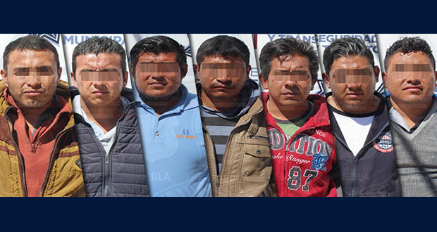 En Totimehuacán, Ssptm asegura convoy de pipas con gas ilícito