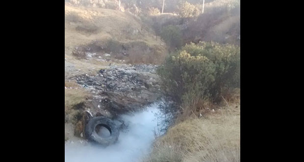 Por fuga de gas LP en Amozoc, evacuan a vecinos y escuelas cercanas