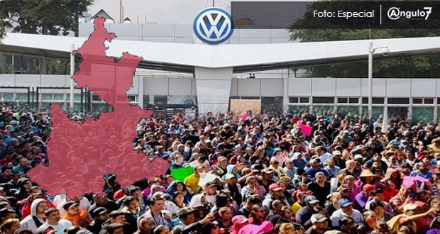 Con 263 emplazamientos a huelga en 2018, Puebla es quinto lugar nacional