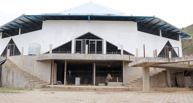 Inicia segunda etapa de construcción en templo de Huauchinango