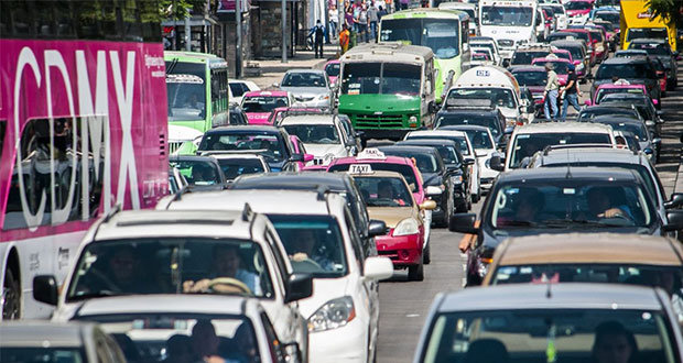 Al año, en CDMX pierden 218 horas en tráfico, en Guadalajara 181