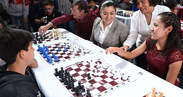 Ayuntamiento de Puebla inaugura Primer Torneo Municipal de Ajedrez