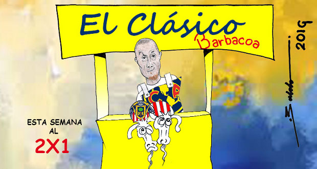 Caricatura: Esta semana barbacoa al 2x1
