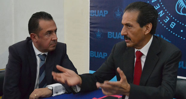 Carlos Bernal, nuevo vicerrector de difusión de cultura de la BUAP