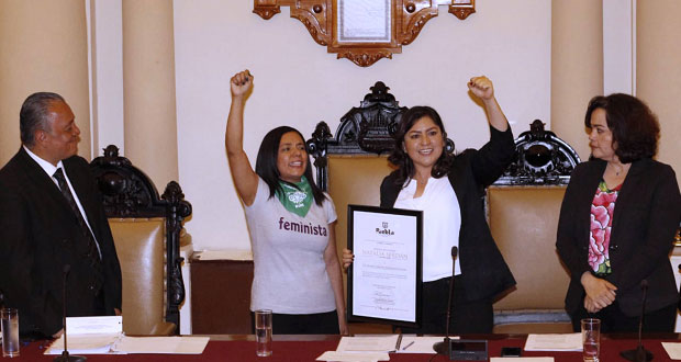 Claudia Rivera se pronuncia por la no criminalización del aborto en Puebla