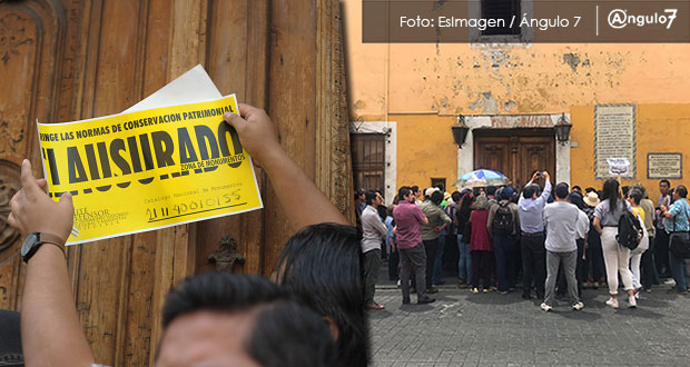 Clausuran simbólicamente inmueble histórico para Museo de Cera y Tecnología