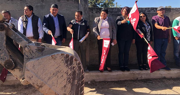 Comuna de San Andrés Cholula adoquina calles en juntas auxiliares