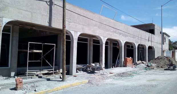 Construcción de foro cultural en colonia Patria Nueva va al 85%