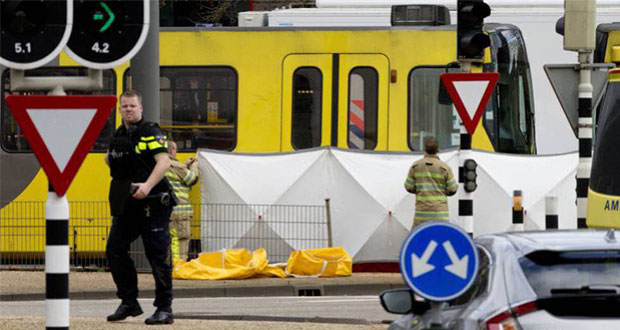 Detenido por tiroteo en tranvía de Holanda acepta responsabilidad