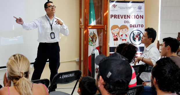 En Cuautlancingo, presentan botón de alertamiento para comercios