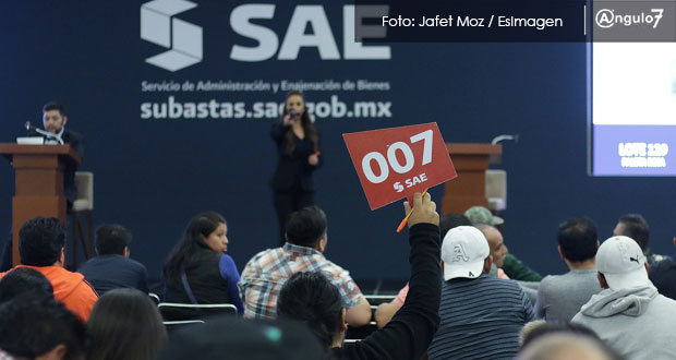 En Puebla, SCHP subasta inmuebles y bienes enajenados con valor de 400 mdp