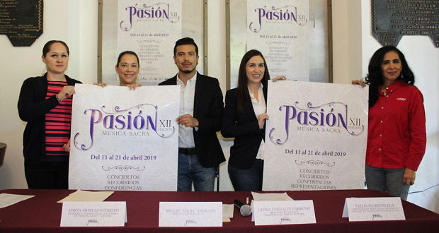 Del 11 a 21 de abril, Puebla capital tendrá festival de música sacra