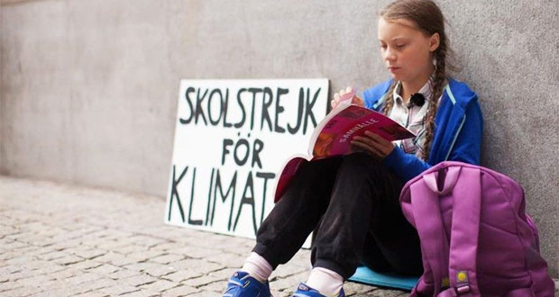 Thunberg, activista sueca de 16 años propuesta al Nobel de la Paz