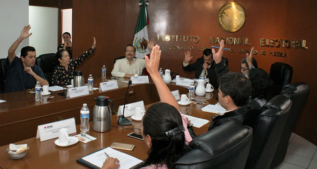 INE aprueba candidaturas a gubernatura y alcaldías en Puebla