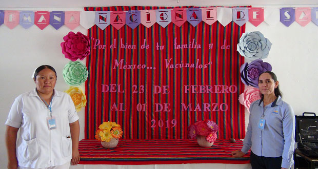 Inauguran semana nacional de salud en hospital de Tecomatlán