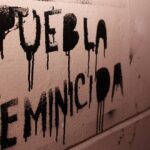 Marcha por el Día Internacional de la Mujer en Puebla