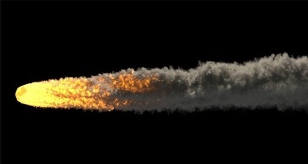 NASA revela explosión de un meteoro en el mar de Bering en 2018