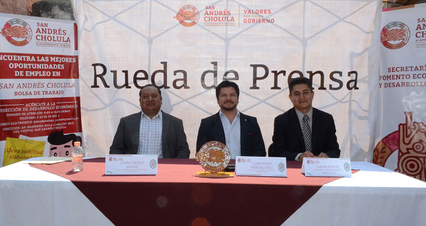 San Andrés Cholula invita a su primera Fiera del Empleo con Valor