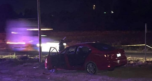 Balean automóvil de familia en Tlalancaleca y hay seis heridos