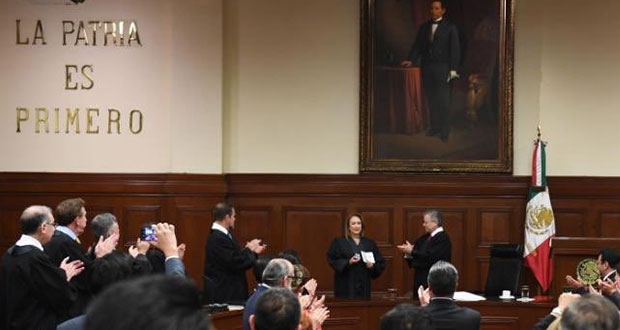 Yasmín Esquivel llega a SCJN; promete vigilar autonomía del PJF