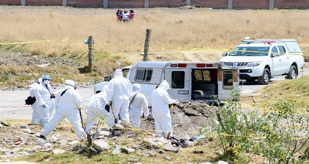 Un policía estatal, entre los ocho cuerpos encontrados en Chachapa