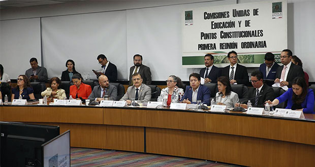 Pese a bloqueos, comisiones en San Lázaro avalan reforma educativa