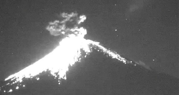 Actividad del Popocatépetl, normal en alerta amarillo fase 2: PC