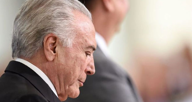 Arrestan a Temer, expresidente de Brasil, por pagos de sobornos