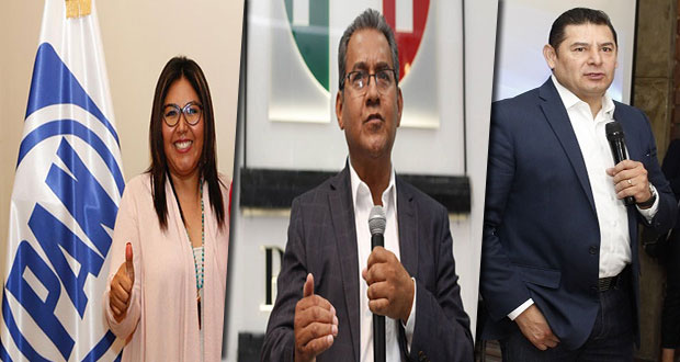 INE desecha medidas cautelaras contra Armenta, Jiménez y Huerta